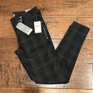 NWT Wit & Wisdom plaid jeggings- 4P